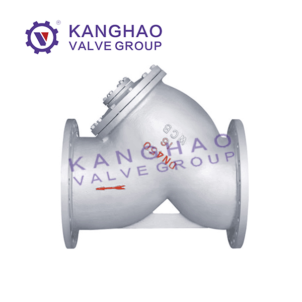 Cast-steel-Y-flange-filter
