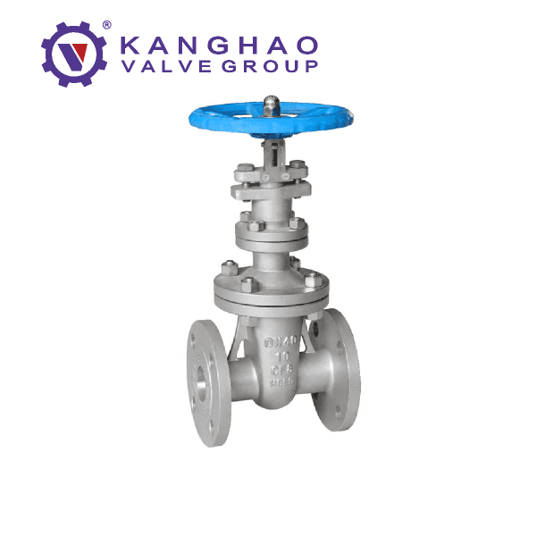 Dark rod wedge gate valve