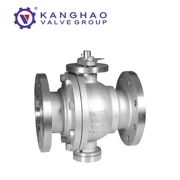 Fixed flange ball valve (2)